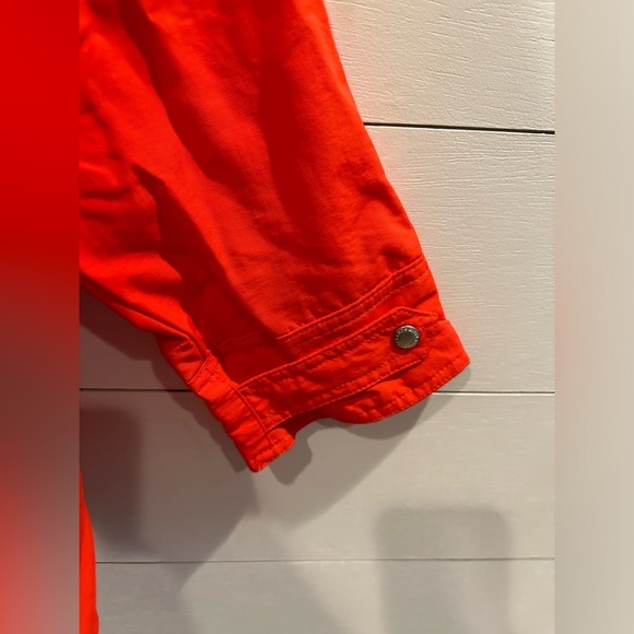 Lands' End Women's Orange Jacket- size 18/20 - Picture 7 of 7